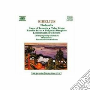 Jean Sibelius - Finlandia Op.26, Karelia Suite Op.11, Lemminkainen's Return Op.22, Pohjola's Daughter cd musicale di Jean Sibelius