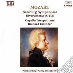 Wolfgang Amadeus Mozart - Divertimento K 136, K 137, K 138, K 205 cd musicale di Wolfgang Amadeus Mozart