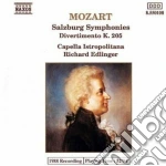 Wolfgang Amadeus Mozart - Divertimento K 136, K 137, K 138, K 205 cd