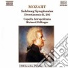 Wolfgang Amadeus Mozart - Divertimento K 136, K 137, K 138, K 205 cd