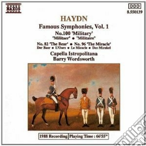 Joseph Haydn - Famous Symphonies Volume 1 cd musicale di Haydn franz joseph