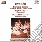Antonin Dvorak - Danze Slave N.1 > N.8 Op.46, N.1 > N.8 Op.72 cd