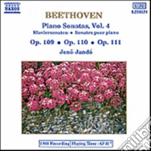Ludwig Van Beethoven - Sonate X Pf Vol. 4 (integrale) : Sonata N.30 Op.109, N.31 Op.110, N.32 Op.111 cd musicale di Beethoven ludwig van