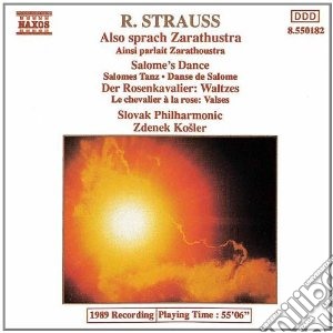 Richard Strauss - Also Sprach Zarathustra Op 30, Der Rosenkavalier Op.59 (waltz Sequence I) cd musicale di Zdenek Kosler