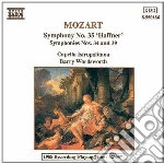 Wolfgang Amadeus Mozart - Symphony No.34 K 338, N.35 K 385 haffner, N.39 K 543 cd