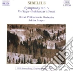 Jean Sibelius - Symphony No.5 cd