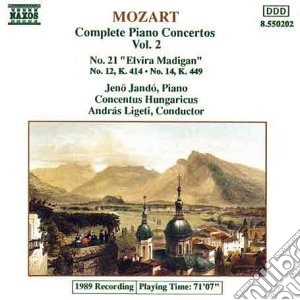Wolfgang Amadeus Mozart - Complete Piano Concertos Vol.2: N.21 K 467 elvira Madigan, N.12 K 4 cd musicale di Wolfgang Amadeus Mozart
