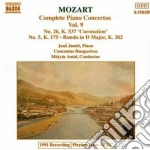 Wolfgang Amadeus Mozart - Complete Piano Concertos Vol.9: N.5 K 175, N.26 K 537 incoronaz cd