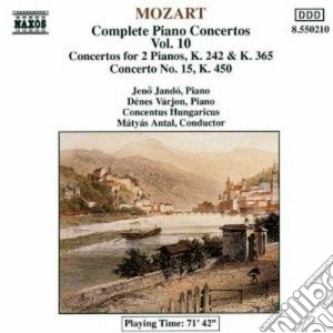 Wolfgang Amadeus Mozart - Concerti X Pf Vol.10: Piano Concerto E Orch. N.15 K 450, Concerto X 2 cd musicale di Wolfgang Amadeus Mozart