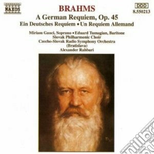 Johannes Brahms - Ein Deutsches Requiem cd musicale di Johannes Brahms