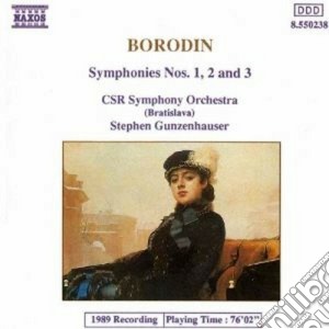 Alexander Borodin - Symphonies Nos.1, 2 & 3 cd musicale di Alexander Borodin