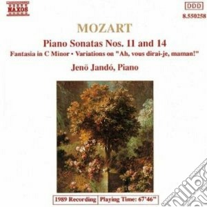Wolfgang Amadeus Mozart - Sonata N.14 K 457, N.11 K 331, Fantasiak 475, ah Vous Dirai-je, Maman K 265 ( cd musicale di Wolfgang Amadeus Mozart
