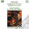 Wolfgang Amadeus Mozart - Symphony No.36 K 425 linz, N.33 K 319,n.27 K 199 cd