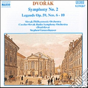 Antonin Dvorak - Symphony No.2 Op.4, Legends N.6 > N.10 Op.59 cd musicale di Antonin Dvorak