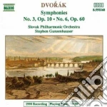 Antonin Dvorak - Symphony No.3 Op.10, N.6 Op.60 cd