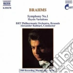 Johannes Brahms - Symphony No.1, Haydn Variations cd