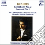 Johannes Brahms - Symphony No.3 Op.90, Serenata N.1 Op.11 cd