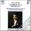 Johannes Brahms - Symphony No.3 Op.90, Serenata N.1 Op.11 cd