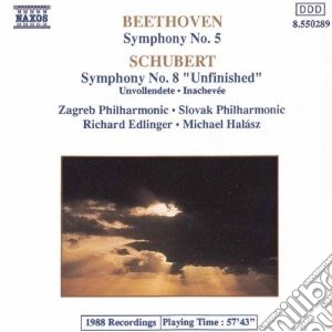 Ludwig Van Beethoven - Symphony No.5 Op.67 cd musicale di EDLINGER RICHARD/HALASZ M.