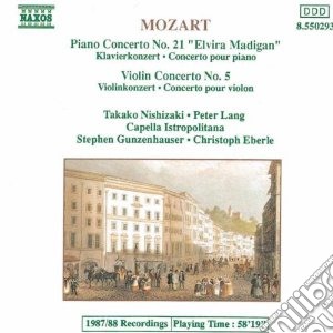 Wolfgang Amadeus Mozart - Concerto X Vl E Orchestra N.5 K 219, Concerto For Piano And Orchestra N.21 K 467 elvir cd musicale di ARTISTI VARI