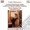 Takako Nishizaki: Violin Miniatures cd