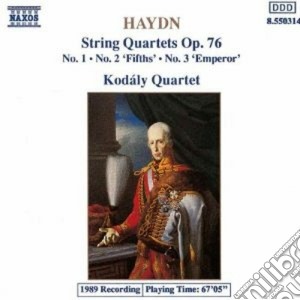 Joseph Haydn - String Quartets Op.76 Nos.1, 2  & 3 cd musicale di Haydn franz joseph