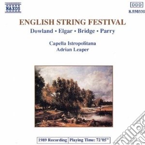 English String Festival: Dowland, Elgar, Bridge, Parry cd musicale di Adrian Leaper