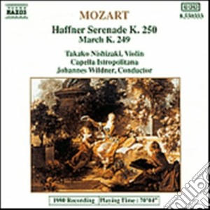 Wolfgang Amadeus Mozart - Serenata K 250 haffner, Marcia K 249 cd musicale di Wolfgang Amadeus Mozart