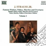 Johann Strauss - Valzer Op.411, Op.333, Op.388, Op.316, Ouvertures Die Fledermaus, Polka Op.365, cd