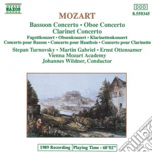 Wolfgang Amadeus Mozart - Bassoon, Oboe & Clarinet Concertos cd musicale di Wolfgang Amadeus Mozart