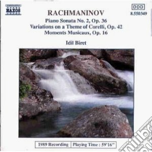 Sergej Rachmaninov - Piano Sonata No.2, Corelli Variations cd musicale di Sergei Rachmaninov