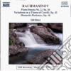 Sergej Rachmaninov - Piano Sonata No.2, Corelli Variations cd