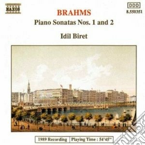 Johannes Brahms - Sonata X Pf N.1 Op.1, N.2 Op.2 cd musicale di Johannes Brahms