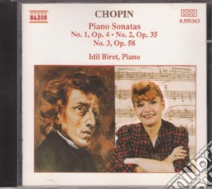 Fryderyk Chopin - Piano Sonatas 1, 2 And 3 cd musicale di CHOPIN