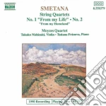 Bedrich Smetana - String Quartets Nos.1 & 2 cd