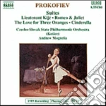 Sergei Prokofiev - Luogotenente Kije' Suite Op.60, l'Amoredelle Tre Melarance Op.33bis (suite), Ro cd
