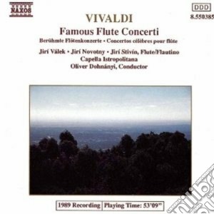 Antonio Vivaldi - Concerto X Fl E Archi In Fa Mag, Rv 108, X 2 Fl E Archi Rv 533, X Flautino Rv 44 cd musicale di Antonio Vivaldi