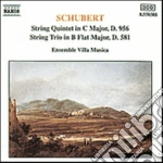 Franz Schubert - Quintetto X Archi D 956, Trio X Archi D581 cd