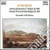Franz Schubert - Quintetto X Archi D 956, Trio X Archi D581 cd