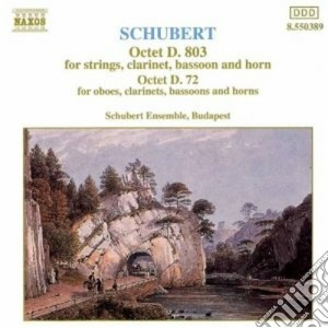 Franz Schubert - Octet D 803, Octet D 72 cd musicale di Franz Schubert