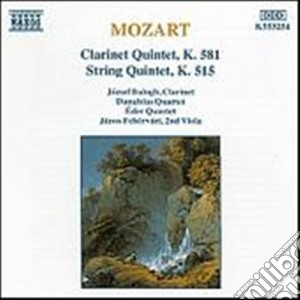 Wolfgang Amadeus Mozart - Quintetto X Clar E Archi K 581, ... cd musicale di Jozsef Balogh