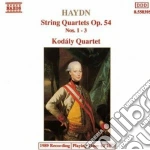 Joseph Haydn - Quartetto X Archi N.1, N.2, N.3 Op.54 cd