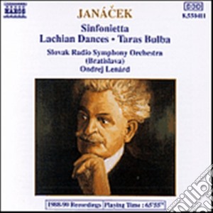 Leos Janacek - Sinfonietta, Taras Bulba, Lachian Dances cd musicale di JANACEK