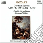 Wolfgang Amadeus Mozart - Danze Tedesche N.1 > N.12 K 586, 6 Danze Tedesche K 600, 4 Danze Tedesche K 602, cd