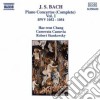 Johann Sebastian Bach - Concerti Per Pianoforte Vol.1: Bwv 1052, 1053, Bwv 1054 cd