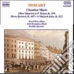Wolfgang Amadeus Mozart - Quartetto X Oboe, Vl, Vla, Vlc K 370, Quintetto X Corno, Vl, 2 Vla, Vlc K 407, E cd