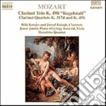Wolfgang Amadeus Mozart - Quartetto X Clar E Archi K 317d, K 496,trio X Clar, Vla E Pf K 498 'kegelstatt' cd
