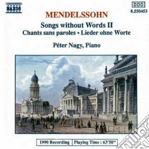 Felix Mendelssohn - Romanze Senza Parole N. 1 > 3,5,6 Op.19, N.11 > 13 Op.30, N.13.14,17,18 Op.38, N cd musicale di Felix Mendelssohn