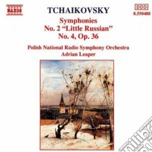 Pyotr Ilyich Tchaikovsky - Symphonie Nos.2 & 4 cd musicale di Adrian Leaper