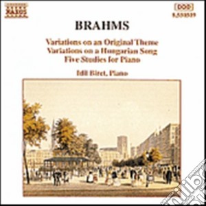 Johannes Brahms - Variations On An Original Theme, Variations On An Hungarian Song cd musicale di Johannes Brahms